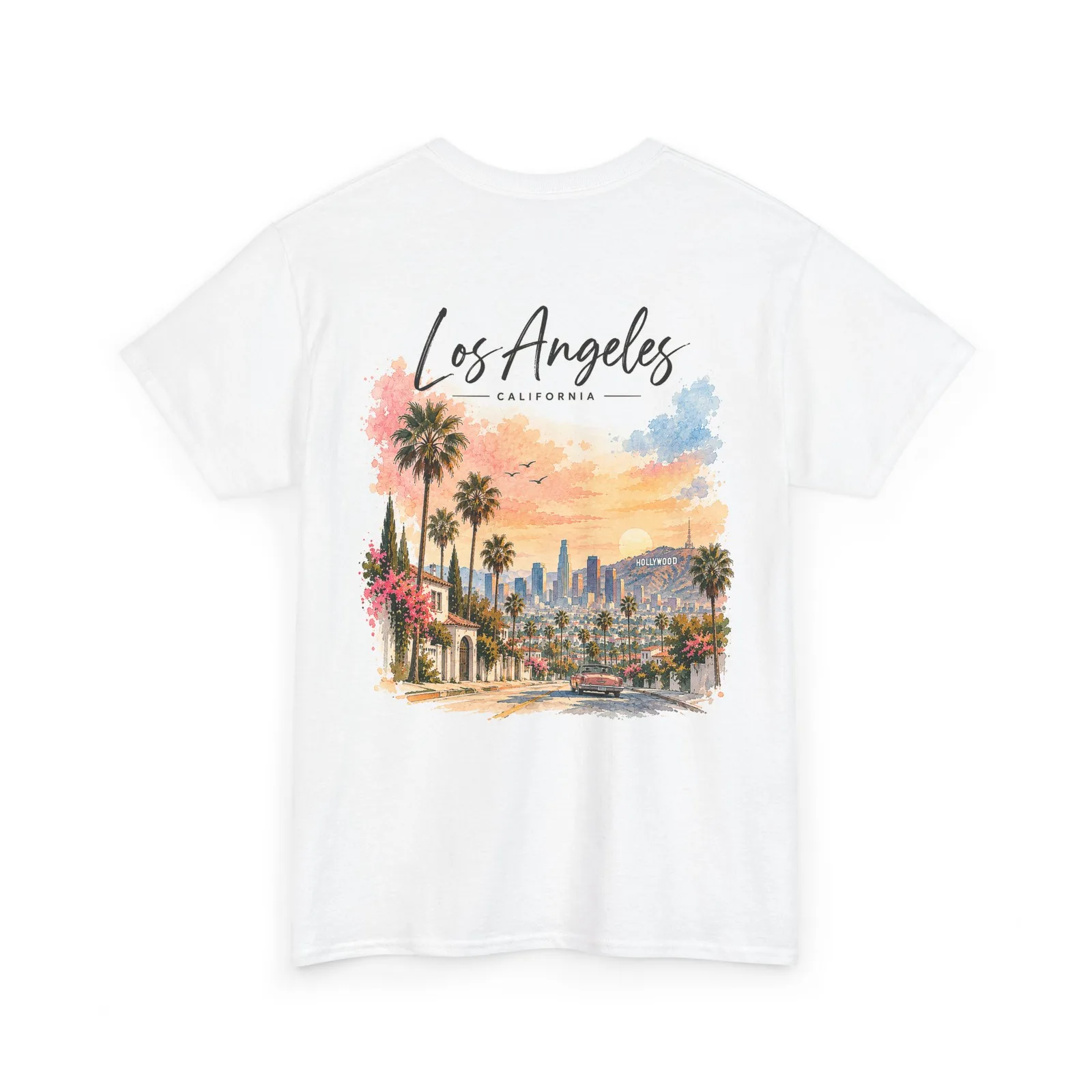 Los Angeles Golden Hour T-shirt, back print