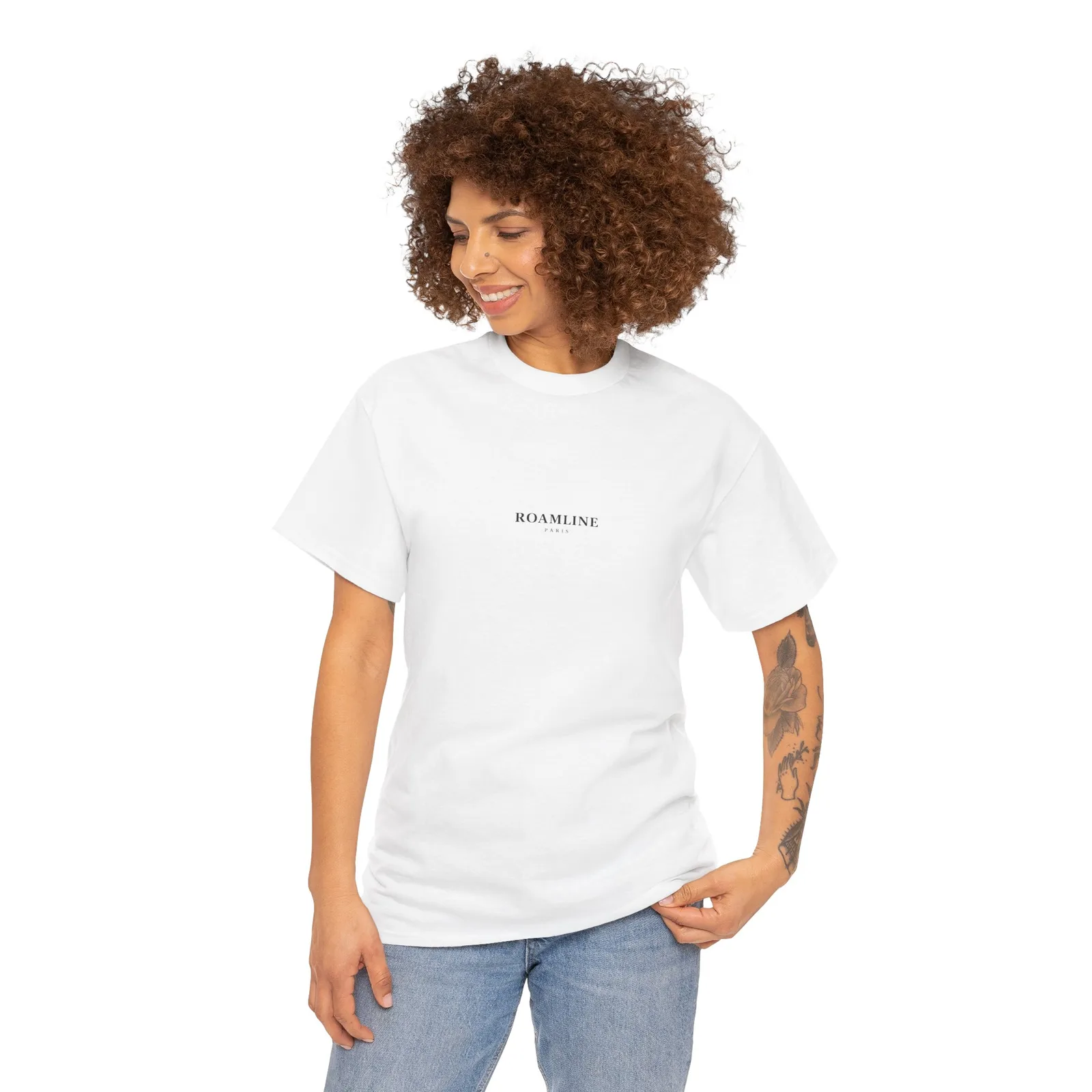 Paris Golden Hour T-shirt, worn, seen from the front